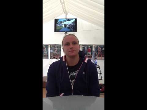 Interview Sandra Zaniewska Ladies Open Zwevegem.MOV