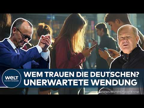 Video Thumbnail: DEUTSCHLAND-UMFRAGE: AfD, CDU, SPD, Grüne - Beim Thema Migration hat eine Partei klar die Nase vorn