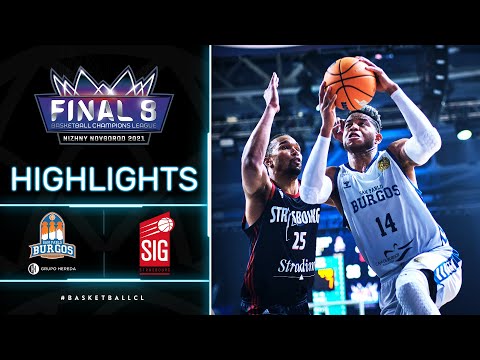 Hereda San Pablo Burgos v SIG Strasbourg - Highlights | Basketball Champions League 2020/21