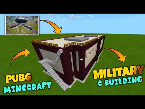 Insane PUBG Mobile Military Base in Minecraft! Hindi
