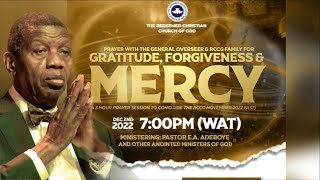RCCG DECEMBER 2022 SPECIAL PRAYER | PASTOR E.A ADEBOYE RCCG DECEMBER 2022 SPECIAL PRAYER | PASTOR E.A ADEBOYE