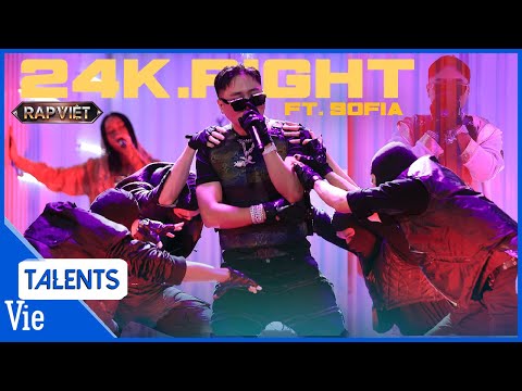 24K.RIGHT thống trị sân khấu kết hợp cùng Sofia Truy Lùng Bảo Vật | Rap Việt Live Stage