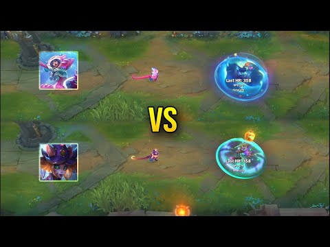Cosplayer Neeko vs Bewitching Neeko Skin Comparison - League of Legends