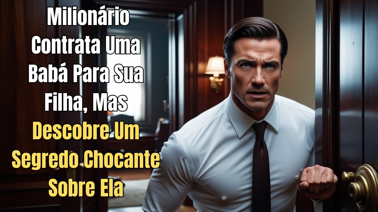 MILIONARIO CONTRATA UMA BABÁ PARA SUA FILHA , MAIS DESCOBRE UM SEGREDO  CHOCANTE SOBRE ELA