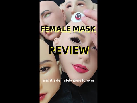 Silicone Female Mask Review! MoliFX & SecondFace & Dreammask