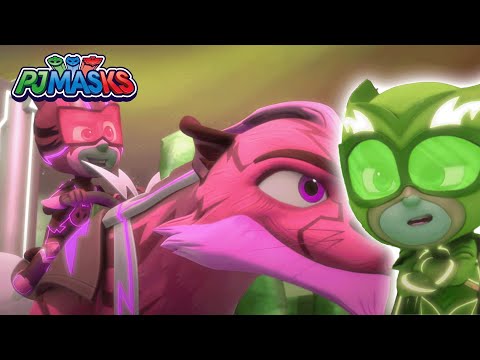 Epic Race: PJ Riders vs Carly and Cartoka | PJ Masks Funny Colors