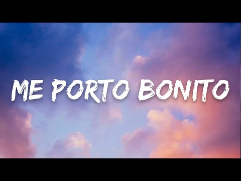Bad Bunny - Me Porto Bonito (Letra/Lyrics) | En la guagua se quedó el olor
