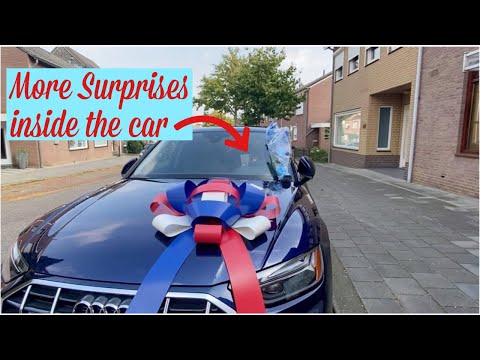 HUSBAND SURPRISES WIFE WITH HER DREAM CAR AUDI Q5 2021 9TH YEAR WEDDING ANNIVERSARY SURPRISED