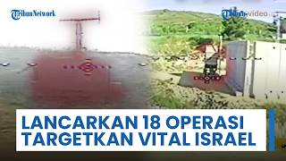 Hizbullah Lancarkan 18 Operasi Sekaligus Targetkan Vital Israel, Pos Komando hingga Ranpur Digempur