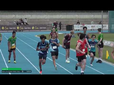 4x200m-Zeitlauf der Jungen U15, Finale 1 - Commonwealth Bank State Relay Championships 2025-26