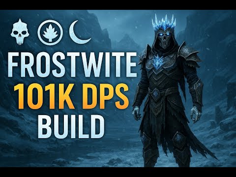 Frostwite - 101K DPS Necromancer Subclass Build | ESO Necro + Warden + Nightblade DPS