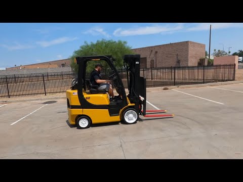 YALE GLC060VX 6,000lb LP (Propane) #897J - Forklift for Sale