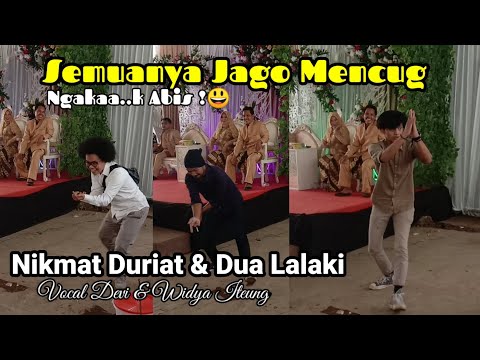 MENCUG BAJIDORAN LUCU LAGU NIKMAT DURIAT & DUA LALAKI VOCAL DEVY & WIDYA ITEUNG |DENI ENTERTAINMENT