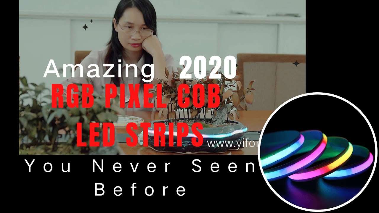 RGBIC Digital RGB COB LED Strips For decoration