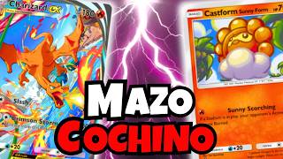 ¿El combo SECRETO? Charizard ex revive y se vuelve IMPARABLE con Castform | Pokémon TCG Pocket