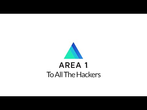 Area 1: To All The Hackers