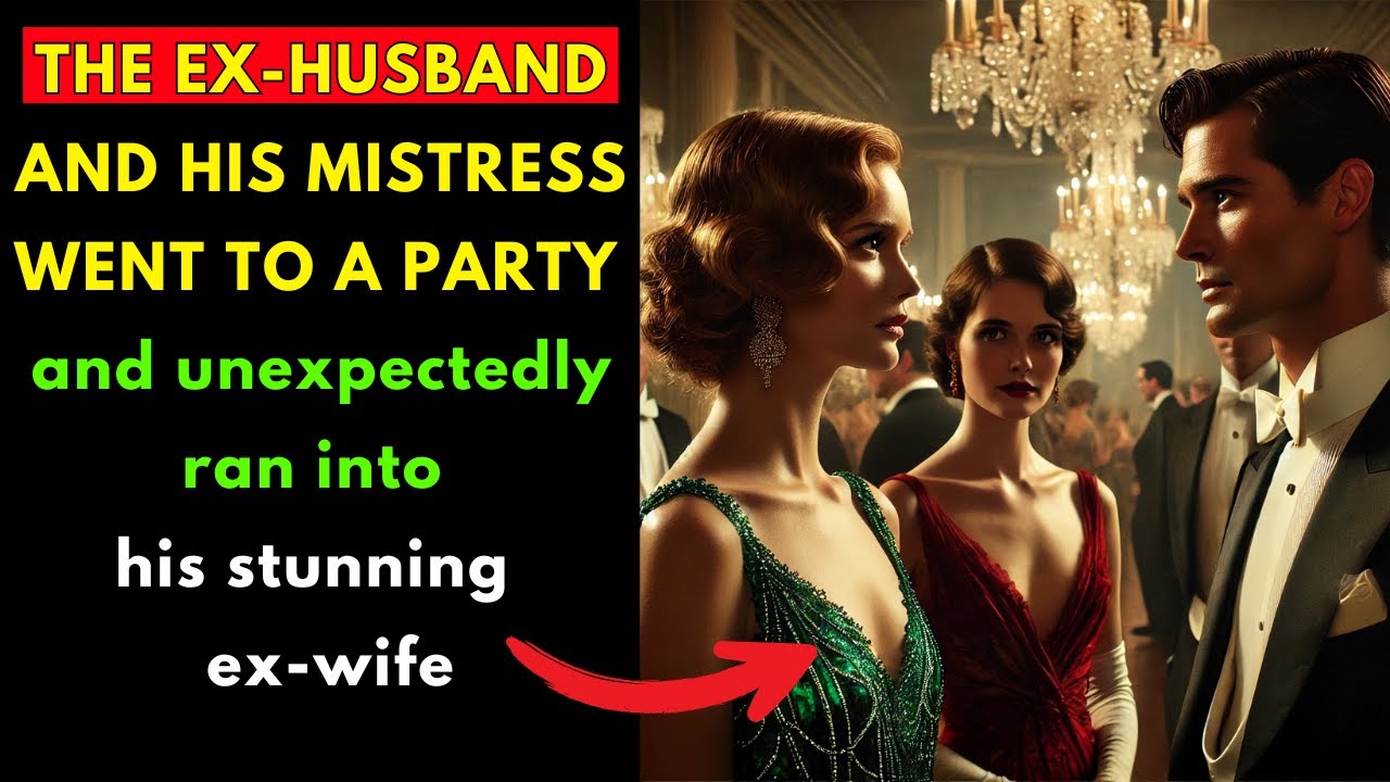THE EX-HUSBAND AND HIS MISTRESS WENT TO A PARTY AND UNEXPECTEDLY RAN INTO HIS STUNNING EX-WIFE