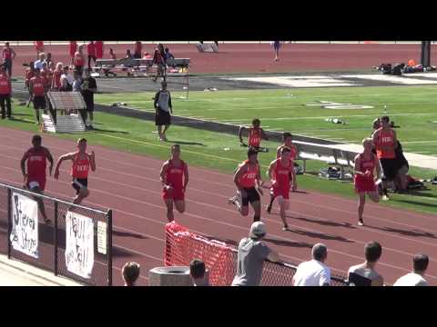 FSB 100m vs HB 4-24-14 - Los Alamitos Boys