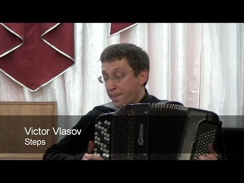 Vlasov: Steps (ACCORDION & DRUMs) Власов: Шаги JAZZ ACCORDEON Kurylenko Куриленко Баян Akkordeon