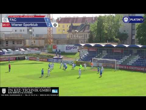 U16 Jugendcup: FAC - Wiener Sportklub  - Highlight  (2. Halbzeit / 96:12) am 26.05.2016 16:18