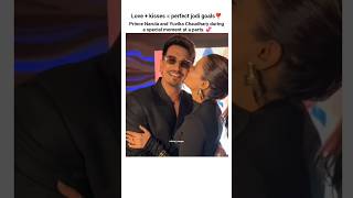 Reallife love story with full Bollywood vibeskiss yuvikachaudhary princenarula trending fyp