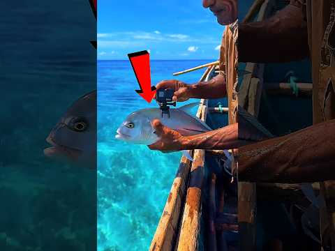 He Put a Camera on a Fish! 😱 Catsoftiktok #CatLovers #cat #cute #FunnyCats #catcartoon #fyp