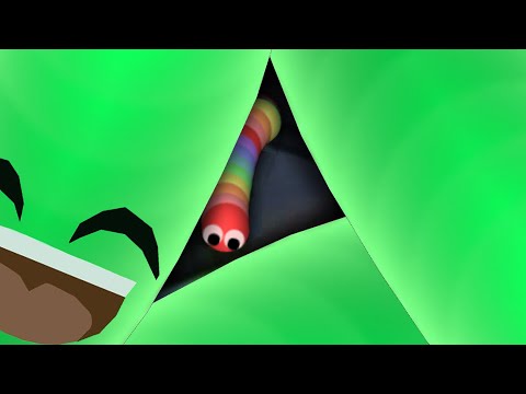 Slither.io Tiny Snake vs MONSTER A.I. HACKER (Epic Slitherio Gameplay)