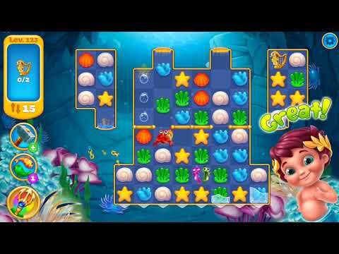 Seascapes: Trito's Match 3 Adventure -  Lv 123
