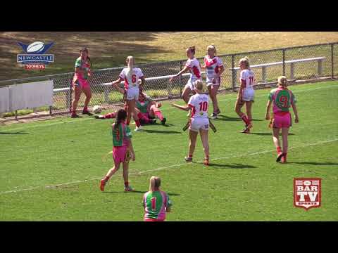 2017 Newcastle RL Qualifying Final Ladies League Tag Highlights - South Newcastle v Western Suburbs