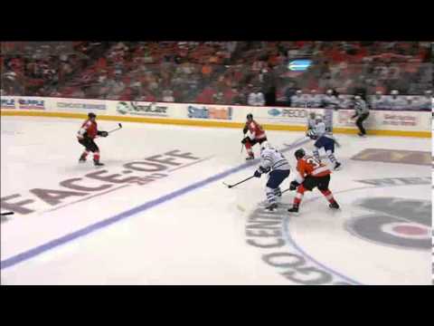 Kessel 1-1 Goal - Maple Leafs vs. Flyers - Oct/2/2013