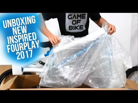 UNBOXING | INSPIRED FOURPLAY PRO 2017-18 METALLIC BLUE | STREET TRIAL