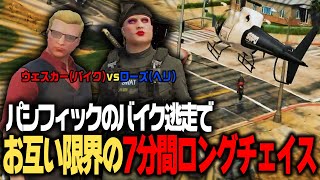 【ストグラ切り抜き】ウェスカーのバイクをサーマルなしで無限追跡する猪原ローズ