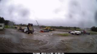 preview picture of video 'Victoria Waste Water Treatment Plant Progress - Nov 10, 2014'