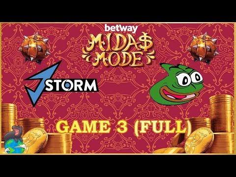 Pepega vs J Storm game 3 Betway Midas Mode 2
