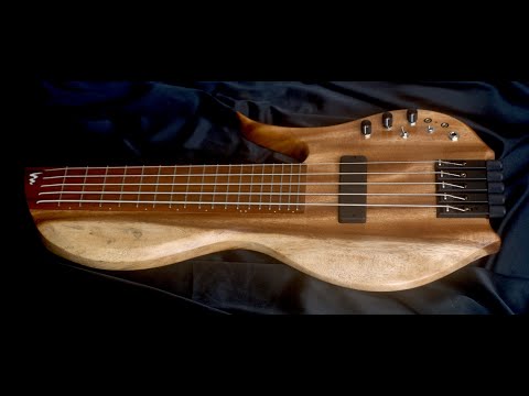Maurizio Miezo 2022 5-String 18" Half-Scale Bass Guitar image 8