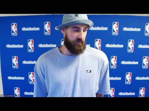 MEM@POR: Jonas Valanciunas Postgame Interview | Western Conference Play-In | August 15, 2020