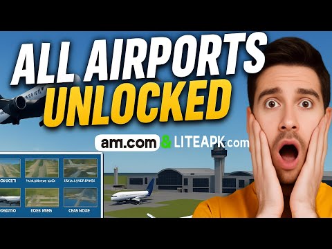 🛫 ALL AIRPORTS UNLOCKED in Airport Madness 3D V2! 😱🔥