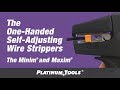 One-Handed Self-Adjusting Wire Strippers