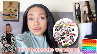 FREE WHOLESALE VENDOR LIST! HAIR, CLOTHING, ACCESSORIES, CANDLES, SKINCARE, MAKE