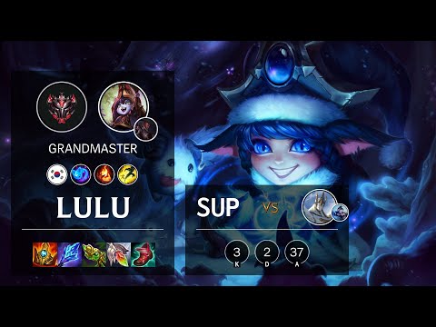Lulu Support vs Galio - KR Grandmaster Patch 11.22