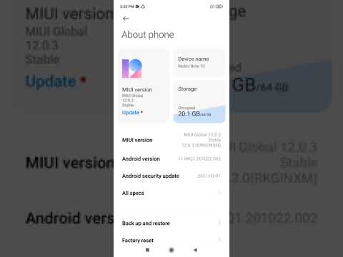 How to check mobile model number on Redmi note 10 &10pro