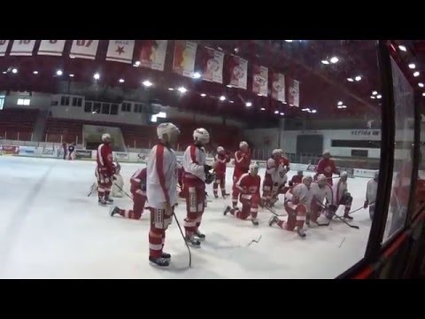 ZÁBĚRY Z TRÉNINKU: Příprava na baráž v plném proudu