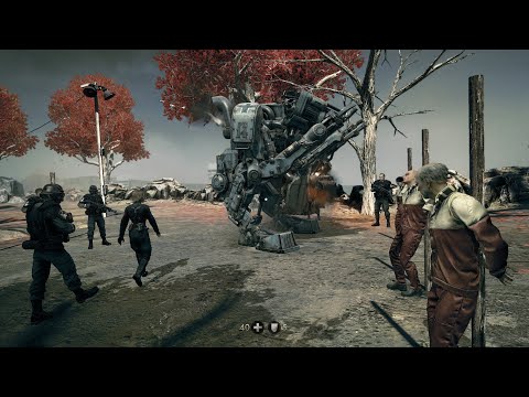 Mission - Camp Belica : Wolfenstein The New Order (2014) Gameplay (1080P60FPS)