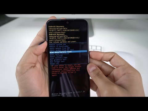How To Reset Samsung Galaxy A01 - Hard Reset
