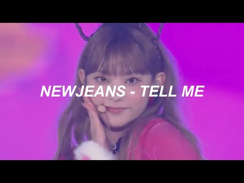 NewJeans 뉴진스 - 'Tell Me' Easy Lyrics (Wonder Girls Cover)
