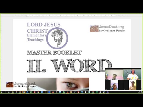 Elementary Teachings - Word of God Study - Part I - Train Trainer