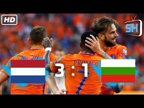 Netherlands vs Bulgaria 3-1 World Cup Qualifiers All Goals and Highlights September 3,2017