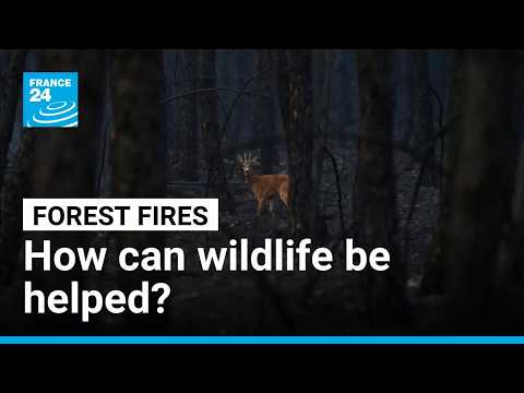 How volunteers are helping forest wildlife survive their blazing habitats