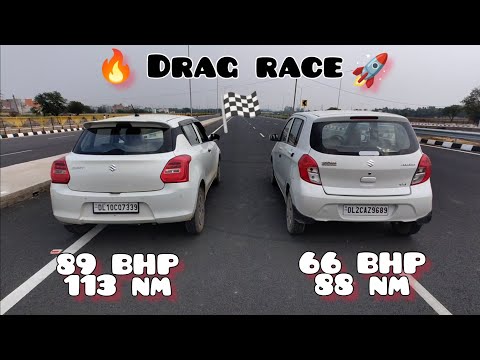 Thumbnail for DRAG RACE 🏁: MARUTI SUZUKI SWIFT VS CELERIO 🔥🔥🚀 by Suzuki Celerio