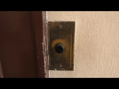 Epic Vintage Spencer Elevator at Alcoholics Anonymous in Salinas, CA